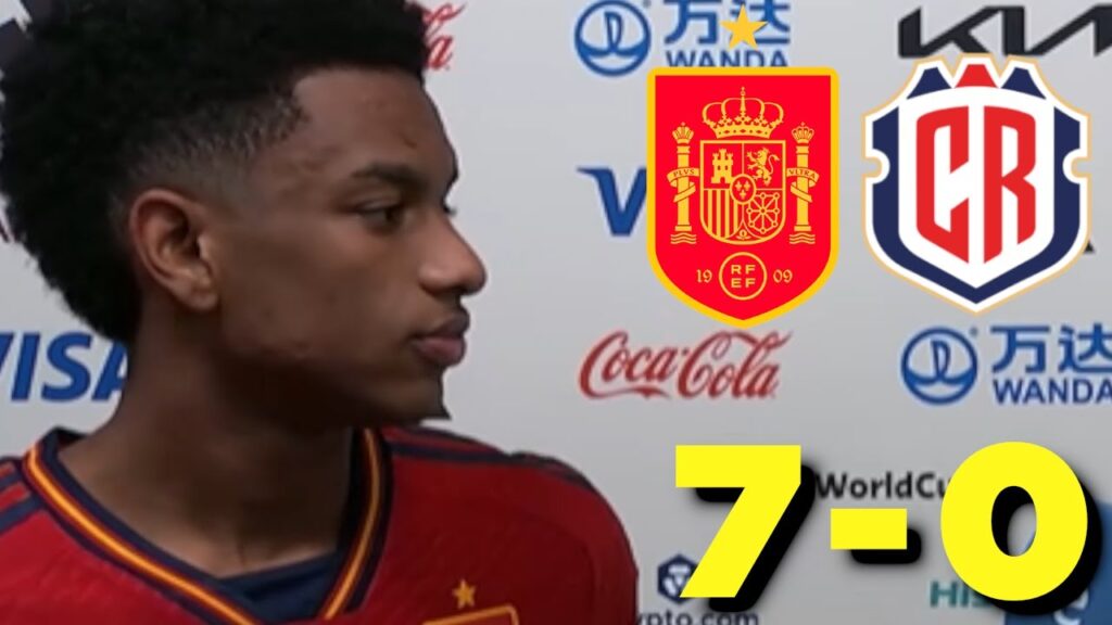 🎤 ESPAÑA 7-0 COSTA RICA 🔴 Reacciones post partido (Alejandro Balde) 🎤 ESPAÑA 7-0 COSTA RICA 🔴 Reacciones post partido (Alejandro Balde)
