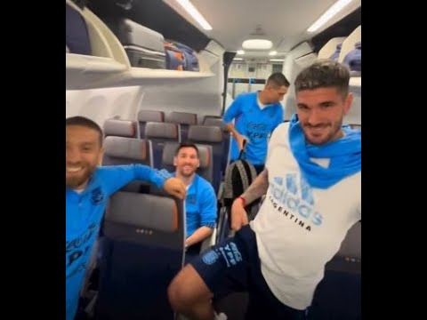 La intimidad de la Selección argentina grabada por Otamendi: ¡así llegaron a Qatar!