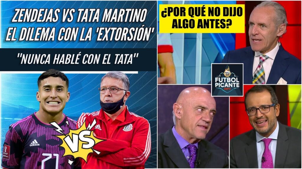 Zendejas DESMINTIÓ 'extorsión' al Tata Martino: NUNCA hablé con él | Futbol Picante