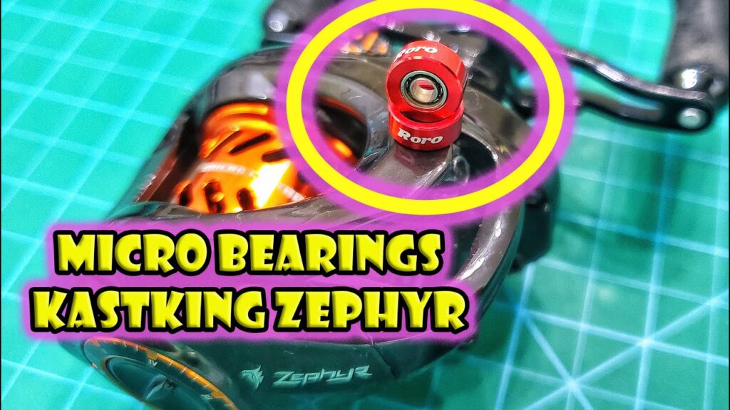KastKing Zephyr BFS Reel Upgrade with Roro Micro Bearings