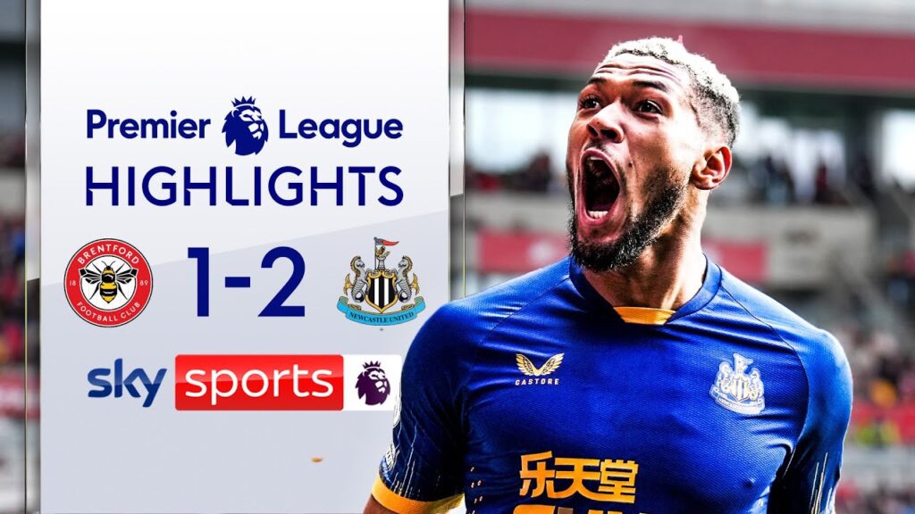 Isak BEAUTY as Toney MISSES pen! 😱 | Brentford 1-2 Newcastle | PL Highlights