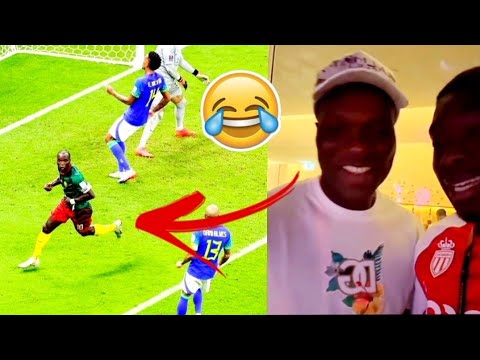 Réaction Vincent Aboubakar sur son carton..... 🇧🇫🦁💪🏿