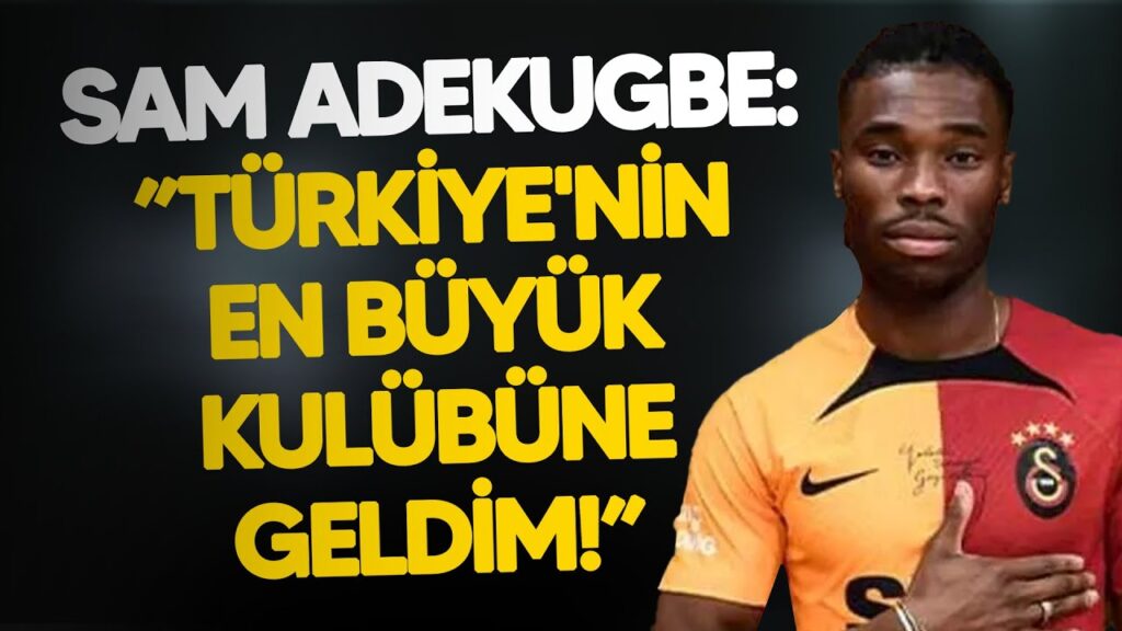 Galatasaray’ın Hatayspor’dan transferi Sam Adekugbe: ”Türkiye’nin en büyük kulübüne geldim.” Galatasaray'ın Hatayspor'dan transferi Sam Adekugbe: ”Türkiye'nin en büyük kulübüne geldim.”
