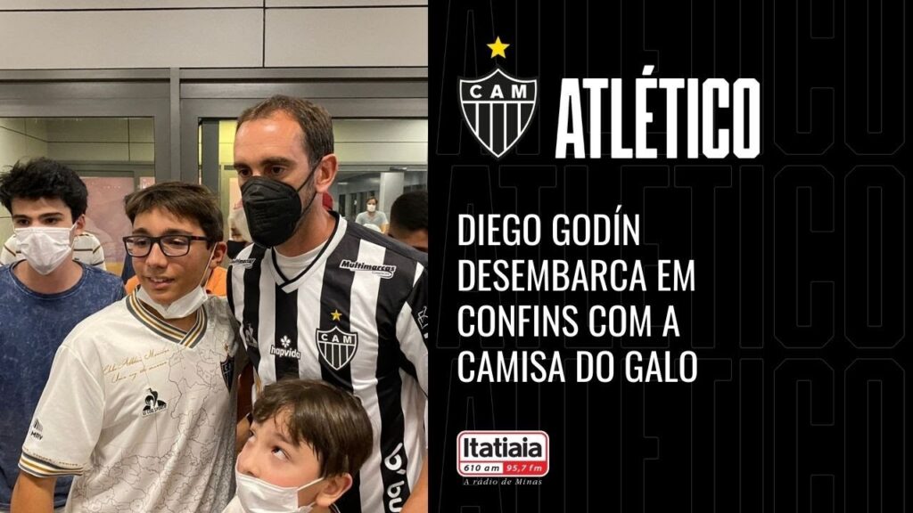 DIEGO GODÍN: CONFIRA ENTREVISTA DO REFORÇO DO ATLÉTICO AO DESEMBARCAR EM CONFINS DIEGO GODÍN: CONFIRA ENTREVISTA DO REFORÇO DO ATLÉTICO AO DESEMBARCAR EM CONFINS