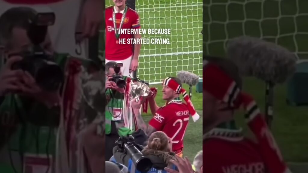 Wout Weghorst was too emotional to speak to the media