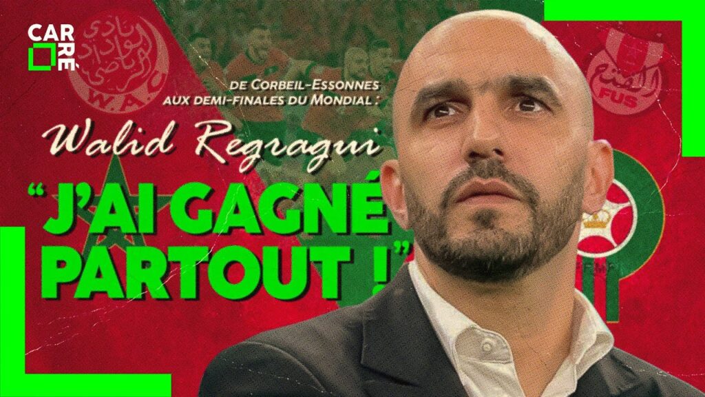 Rencontre avec WALID REGRAGUI, la sensation foot du dernier Mondial avec le Maroc !