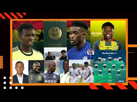 Breaking:Tariq Lamptey,Eddie Nketiah & Hudson-Odoi granted Ghana passport;set to join Black stars 🇬🇭