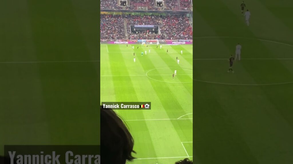 Yannick Carrasco beautiful goal against germany #belgium #football #deutschland