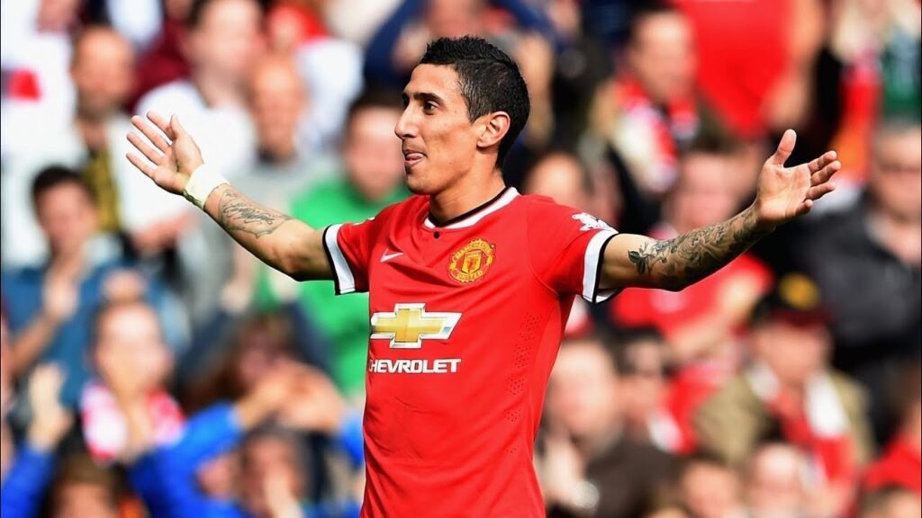 TODOS OS 4 GOLS DE ÁNGEL DI MARÍA PELO MANCHESTER UNITED