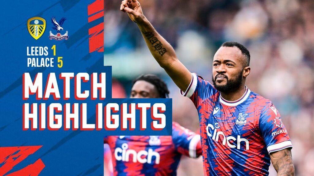 Jordan Ayew Goal | Leeds vs Crystal Palace 1-5 | Highlights | Premier League 22/23