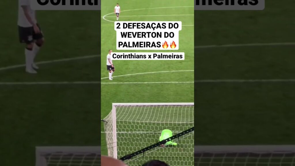 SÓ DEFESAÇAS DO WEVERTON!!!! 😱🔥 #shorts