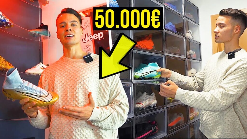 Meine 50.000€ Fußballschuh Sammlung! Meine 50.000€ Fußballschuh Sammlung!