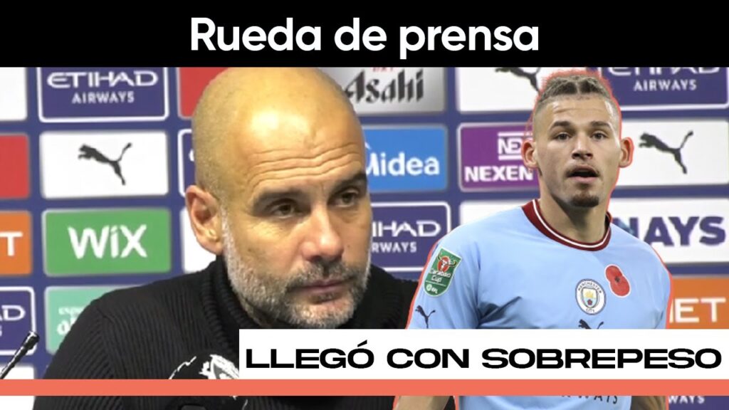 😬 Guardiola: "Kalvin Phillips volvió con sobrepeso"