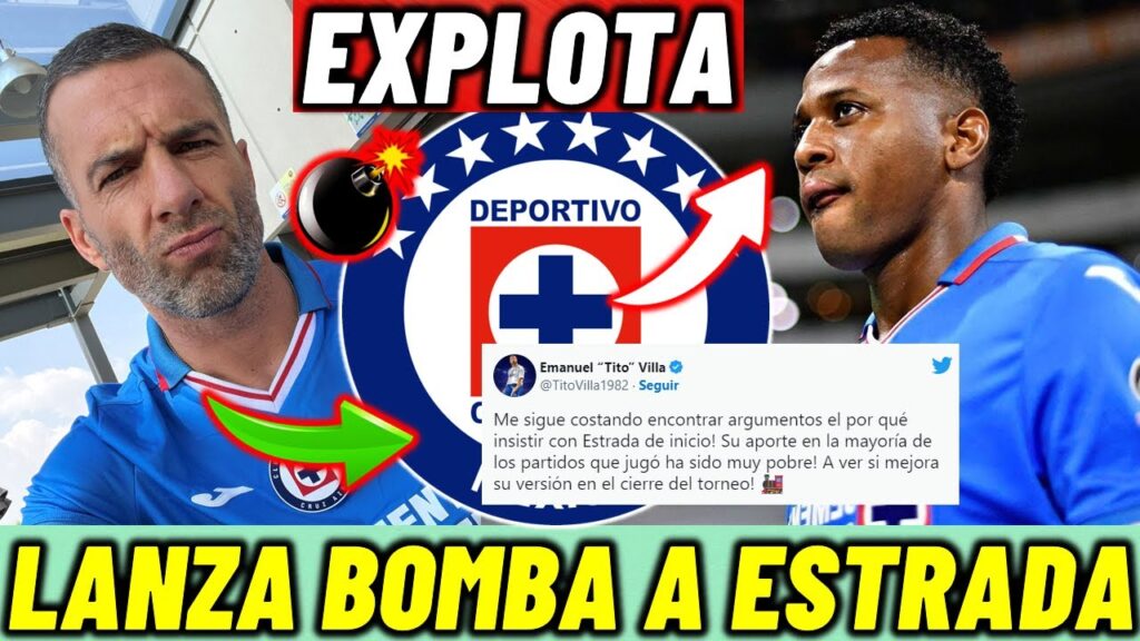✅🔥TITO VILLA EXPLOTA CONTRA MICHAEL ESTRADA  | RECADITO A CRUZ AZUL