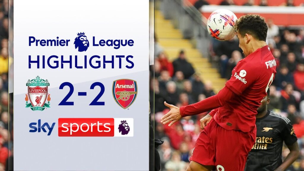 Arsenal drop points in the title race! 😱 | Liverpool 2-2 Arsenal | Premier League Highlights