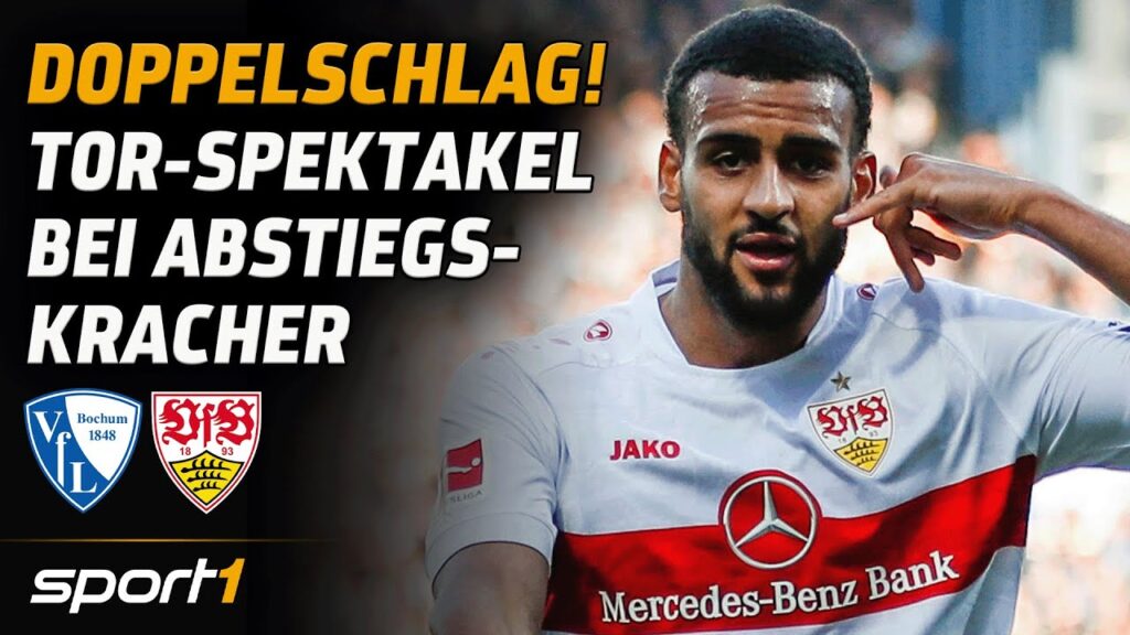 VfL Bochum - VfB Stuttgart | Bundesliga Tore und Highlights 27. Spieltag | SPORT1
