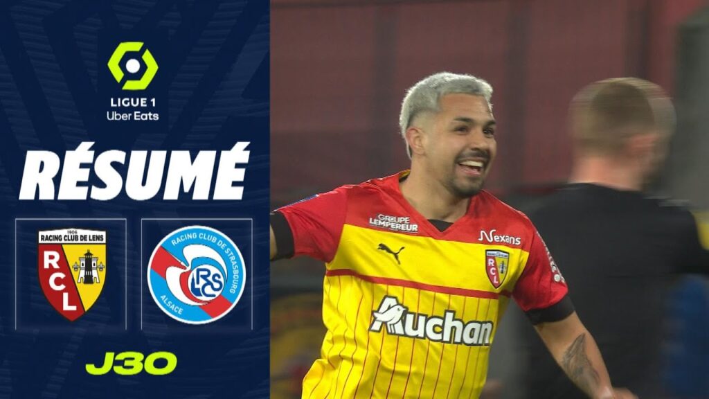 RC LENS - RC STRASBOURG ALSACE (2 - 1) - Résumé - (RCL - RCSA) / 2022-2023