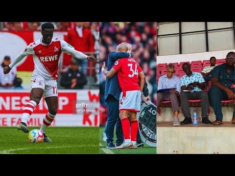 CHRIS HUGHTON & BLACK STARS TECHNICAL TEAM AT TEMALE-KINGSLEY SCHINDLER PROVIDES ASSIST-DEDE AYEW &