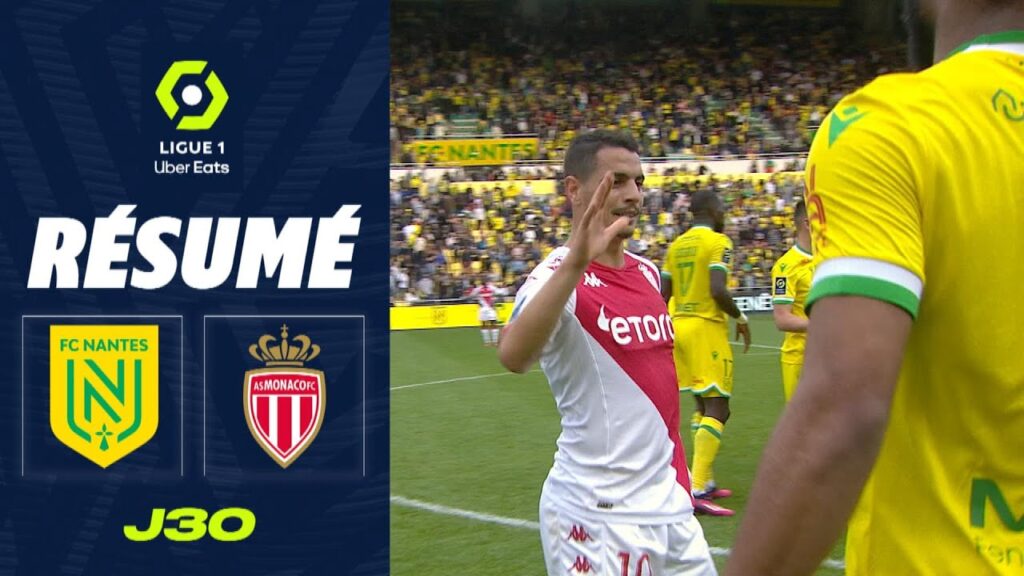FC NANTES - AS MONACO (2 - 2) - Résumé - (FCN - ASM) / 2022-2023