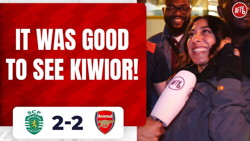 Sporting CP vs Arsenal | It Was Good To See Kiwior! (Helen)