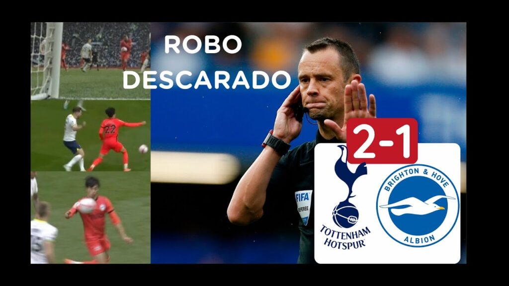 😡 EXPLOTO, ROBO DESCARADO! TOTTENHAM 2-1 BRIGHTON | 🇪🇨 ASÍ JUGARON MOISES CAICEDO y ESTUPIÑAN