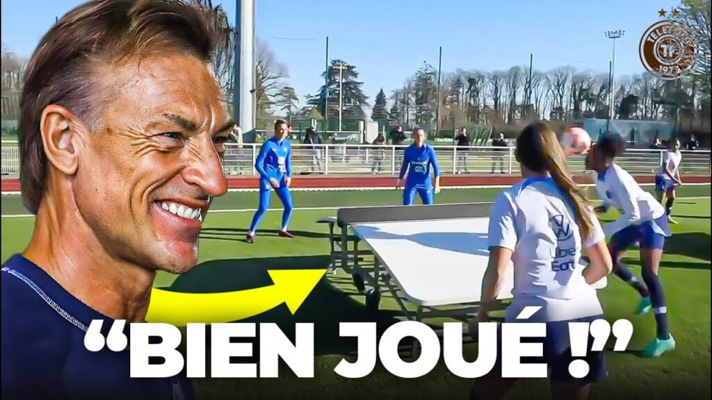 Hervé Renard IMPRESSIONNÉ par le niveau des Bleues à l'entraînement - La Quotidienne #1285