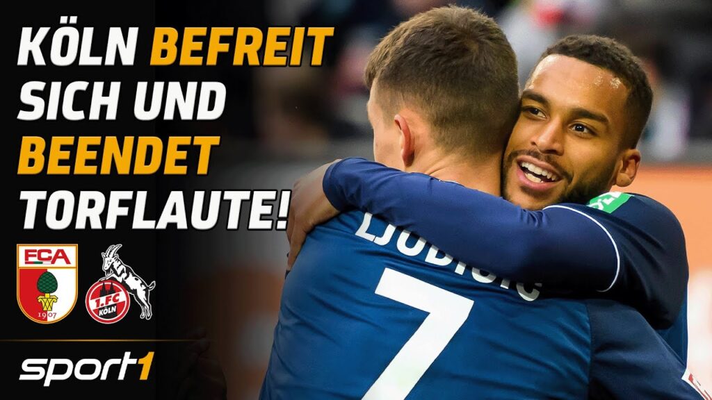 FC Augsburg - 1. FC Köln | Bundesliga Tore und Highlights 27. Spieltag | SPORT1