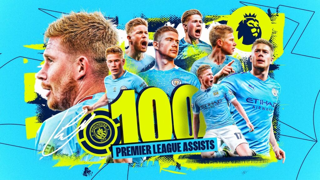KDB HITS 100 PREMIER LEAGUE ASSISTS | Belgium fastest to reach the milestone