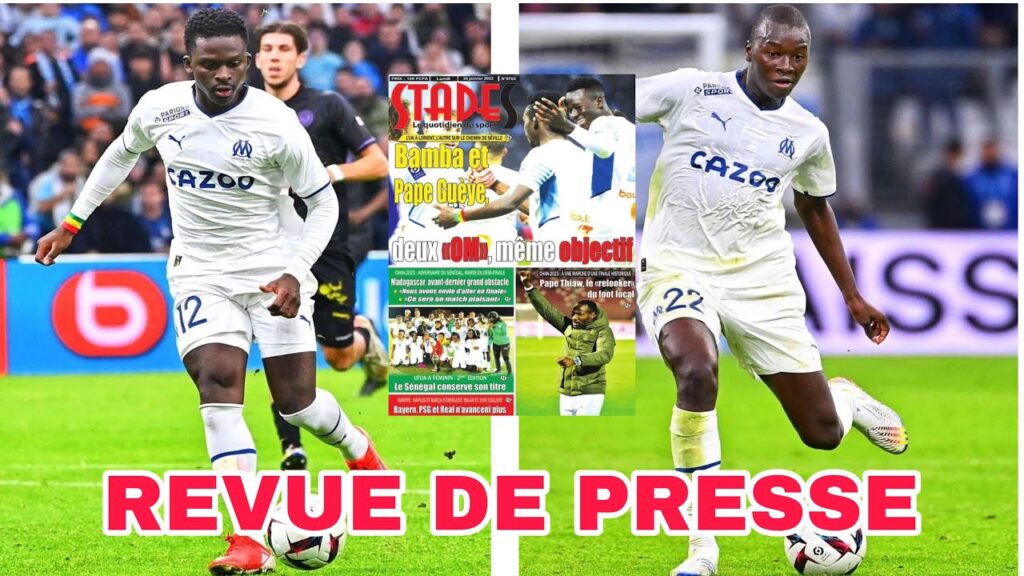 📰: BAMBA & PAPE GUEYE deux anciens de Marseille, même objectif : Le Barça prend le Large sur le