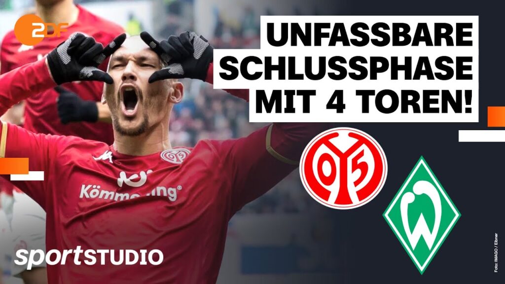 1. FSV Mainz 05 – SV Werder Bremen | Bundesliga, 27. Spieltag Saison 2022/23 | sportstudio
