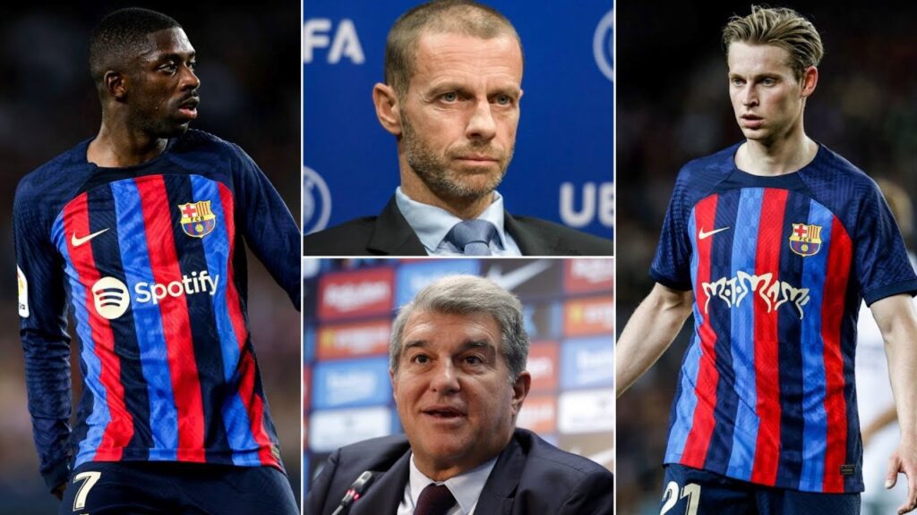 Have Barcelona STOPPED contract talks with Ousmane Dembélé? | UEFA Ceferin SCANDAL & Frenkie De Jong