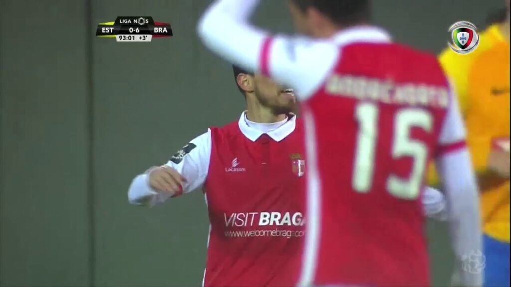 Estoril 0-(6) Braga (Liga 25ª J): Golo de Ricardo Horta