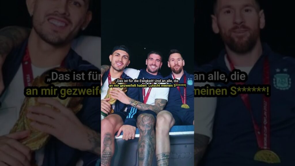 Rodrigo de Paul rastet aus!