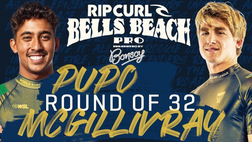 Samuel Pupo vs Matthew McGillivray | Rip Curl Pro Bells Beach - Round of 32 Heat Replay