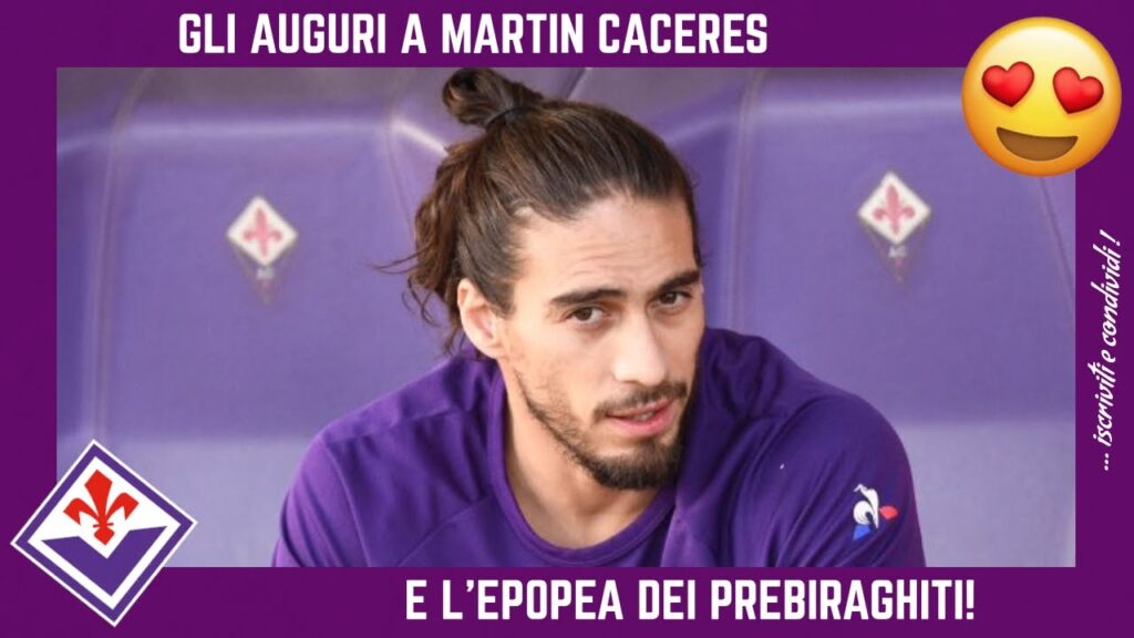 TANTI AUGURI A MARTIN CACERES E L'EPOPEA DEI PREBIRAGHITI, QUEL SALUTO E LA CONFERENZA DI COMMISSO!