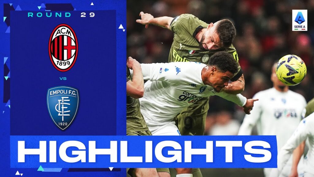 Milan-Empoli 0-0 | Rossoneri pegged back by the Tuscans: Highlights | Serie A 2022/23