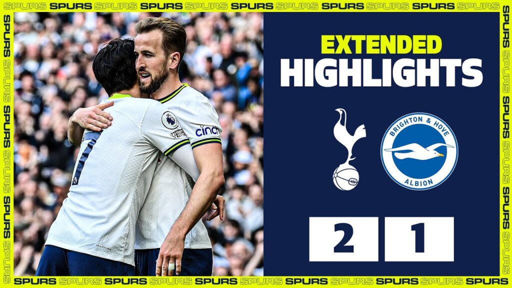 SPURS 2-1 BRIGHTON | EXTENDED HIGHLIGHTS | Sonny scores 100th PL goal and Kane grabs winner
