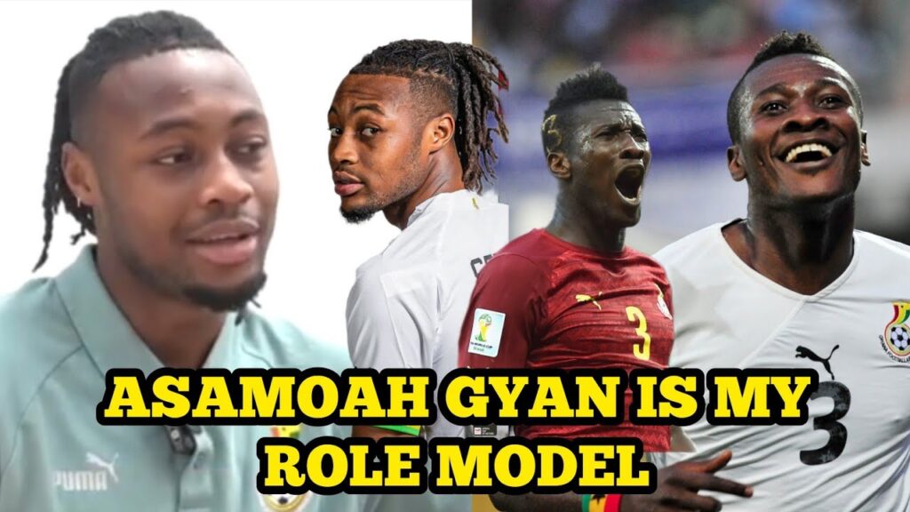 Asamoah Gyan is my role model - Antoine Semenyo discloses in interview