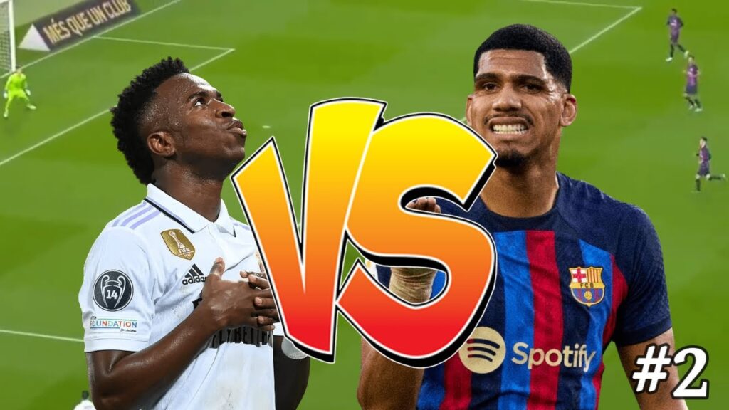 🇧🇷🇺🇾 Les DUELS entre Vinicius Jr et Ronald Araujo #2