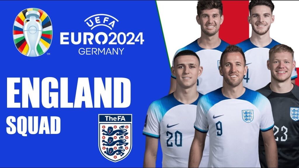 ENGLAND SQUAD EURO 2024 GERMANY l EURO 2024 QUALIFIERS