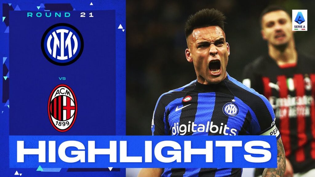 Inter-Milan 1-0 | Martinez seals derby win for Inter: Goal & Highlights | Serie A 2022/23