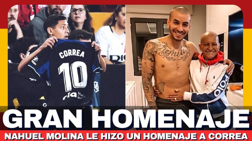 Nahuel Molina LE DEDICÓ su gol a Angel Correa y a SU MAMÁ 😭 | Un momento muy emocionante