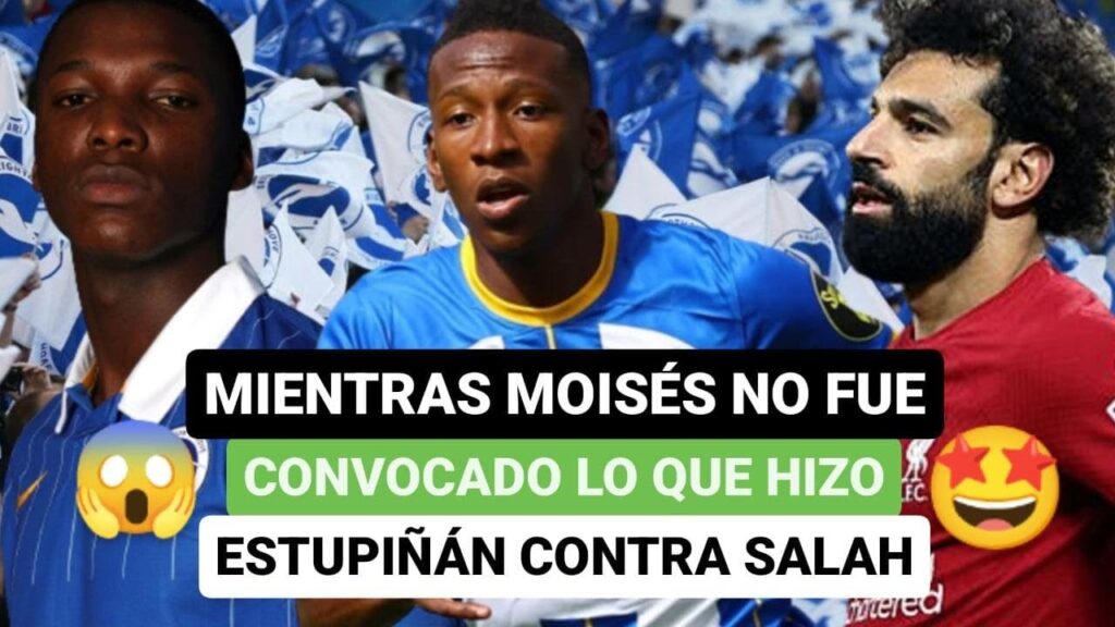 😥Mientras Moisés Caicedo no fue convocado lo que hizo Pervis Estupiñán contra Salah🤩