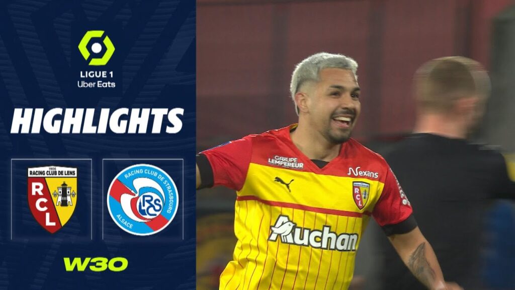 RC LENS - RC STRASBOURG ALSACE (2 - 1) - Highlights - (RCL - RCSA) / 2022-2023
