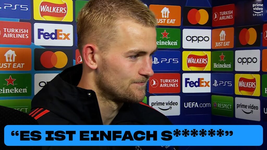 "Schade, dass wir das Spiel so weggeben" | Matthijs de Ligt im Interview