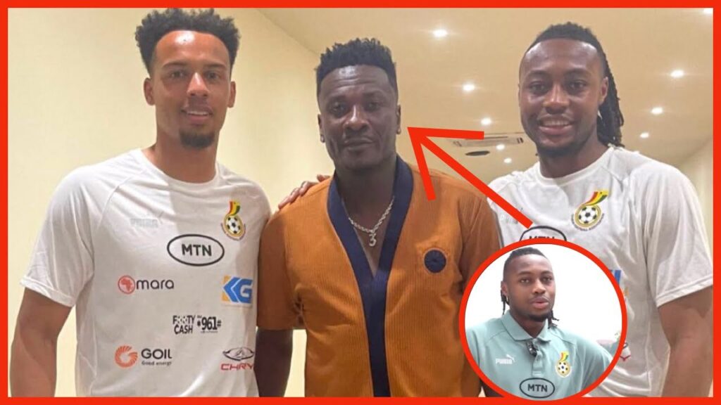 Black Stars Striker, Antoine Semenyo Finally Speaks Highly Of Asamoah Gyan