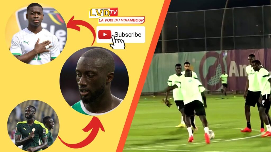 ENTRAITEMENT DES LIONS:NAMPALYS MENDY YOUSSOUF SABALY  CHEIKHOU KOYATE..ABSENT