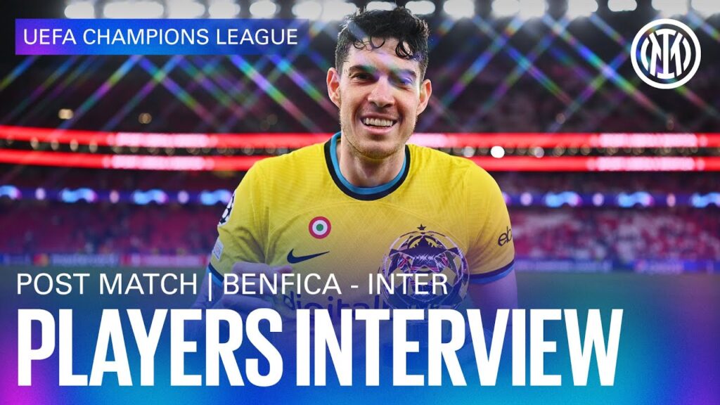 BENFICA 0-2 INTER | LUKAKU, BASTONI, ONANA AND MKHITARYAN INTERVIEWS 🎙️⚫🔵