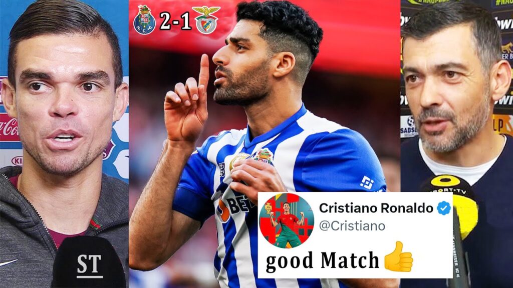 Famous Reaction On Porto Vs Benfica 2-1 Unbelievable Match - Mehdi Taremi Stunning Goal Reaction