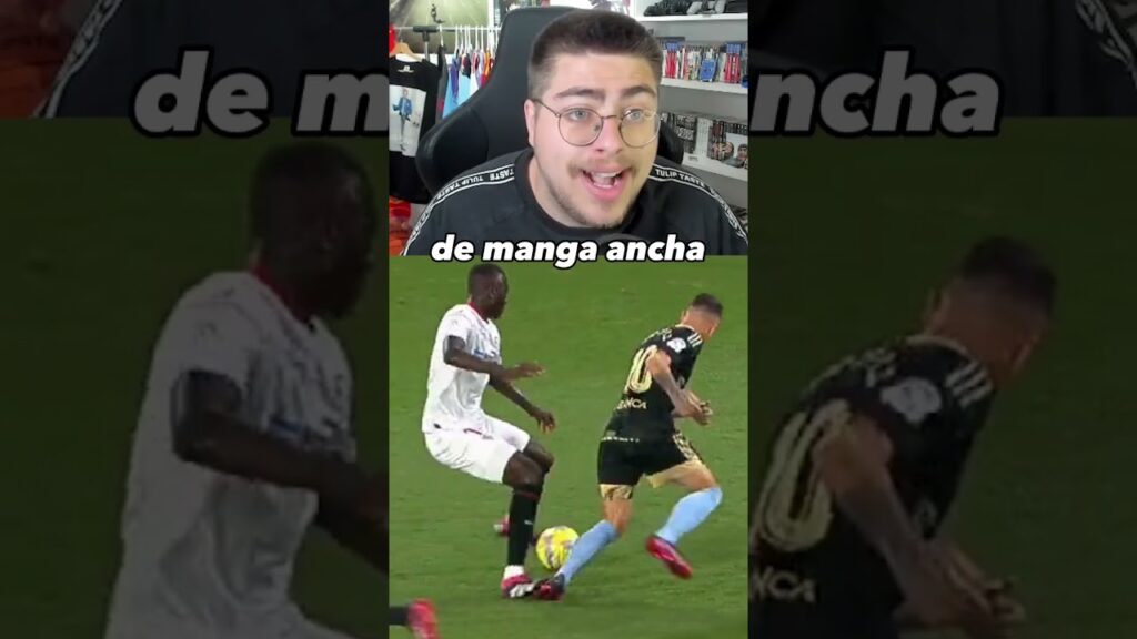 🟥 EXPULSIÓN DE PAPE GUEYE A LOS 19 MINUTOS 🙄 #futbol #laliga #sevilla #celta #deportes